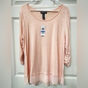 Style and Co new with tags too with sheer material bottom